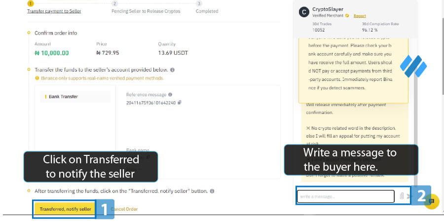 How to buy USDT with Naira on Binance using Binance P2P seller - wikifreelancing